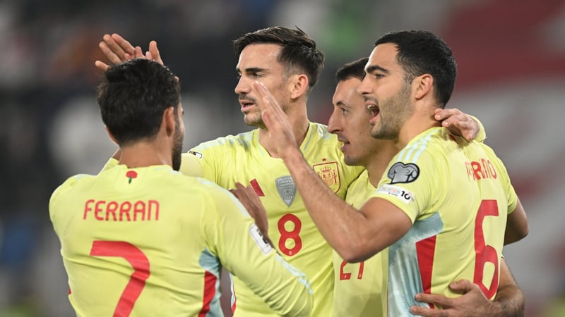 Fußball-WM-Qualifkation: Spanien macht makellos weiter und ist kaum noch einzuholen
