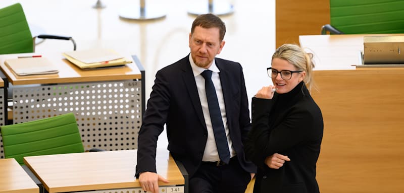 „Wir machen nicht alles mit“ – Grüne und Linke drohen der Kretschmer-Koalition