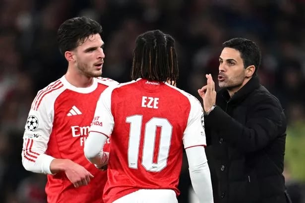 Mikel Arteta reveals Gabriel Jesus plan as Arsenal boss details Eberechi Eze belief