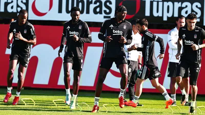 Beşiktaş, Samsunspor maçı hazırlıklarına devam etti
