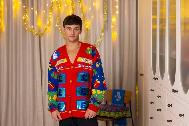 Here’s how to get Tom Daley’s new Christmas cardigan and win £500 for the festive season
