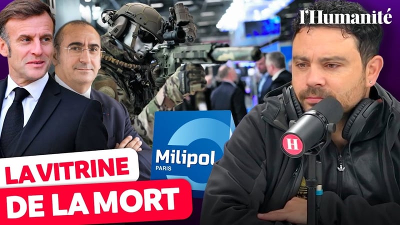 Gaza, violences policières… Milipol : salon du prêt-à-tuer, avec Mathieu Rigouste