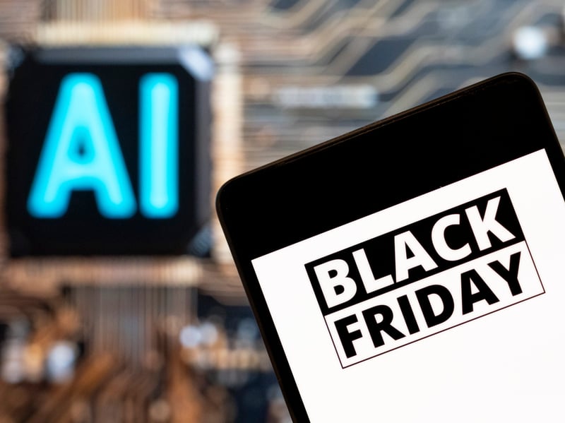 Shoppers are on pace to break Black Friday online spending records and use AI more than ever as sales hit $8.6 billion