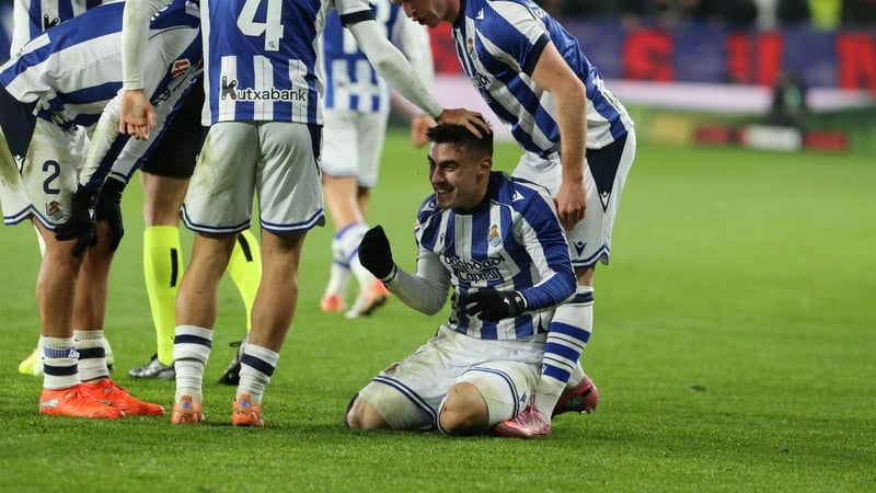 El impresionante gol de Barrenetxea desde el centro del campo que va directo al Puskas