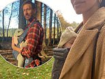 Vick Hope shares rare pictures of her baby son Micah with husband Calvin Harris as she balances work and motherhood
