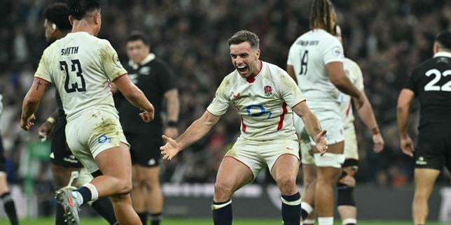 Le XV d’Angleterre s’offre sa première victoire face à la Nouvelle-Zélande depuis 2019