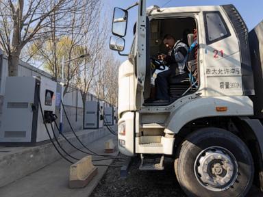 China's diesel trucks are shifting to electric