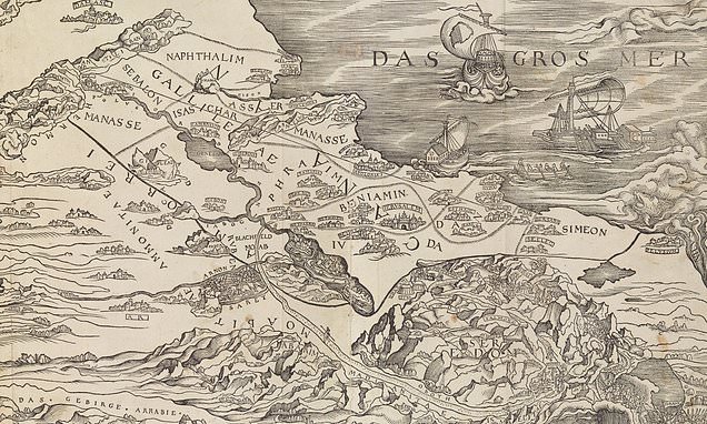 First 'Bible map' published 500 years ago still influences how we think about borders, scientists argue