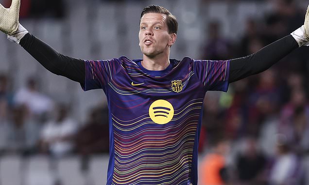 Chain-smoking Wojciech Szczesny reveals he broke Barcelona's body fat record, played his first season in Spain 'for FREE', and is 'fed up' with long-term 'suffering' after injury
