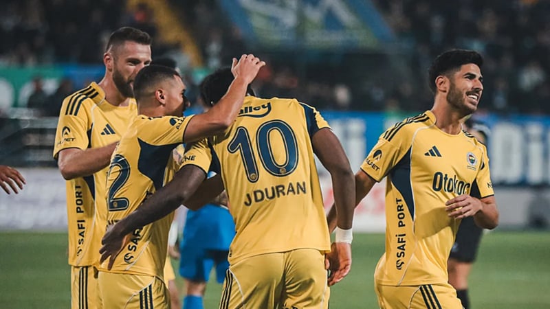 Fenerbahçe'den, Rizespor'a karşı 13 maçlık galibiyet serisi