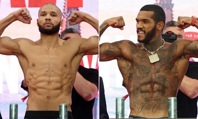 Conor Benn weighs in HEAVIER than Chris Eubank Jr ahead of rivals' grudge rematch