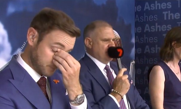 Stuart Broad mocked by Australian commentator during England Ashes collapse