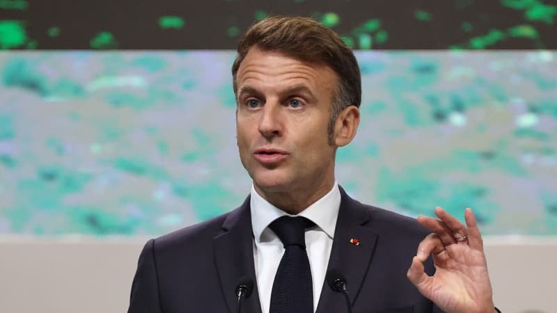 Pour contrer la "concurrence déloyale" et la "brutalité des échanges commerciaux", Emmanuel Macron plaide pour protéger l'industrie française