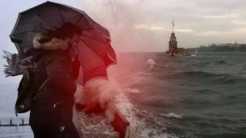 Meteoroloji uyardı: Kuvvetli fırtına bekleniyor, saatte 70 kilometreye ulaşacak