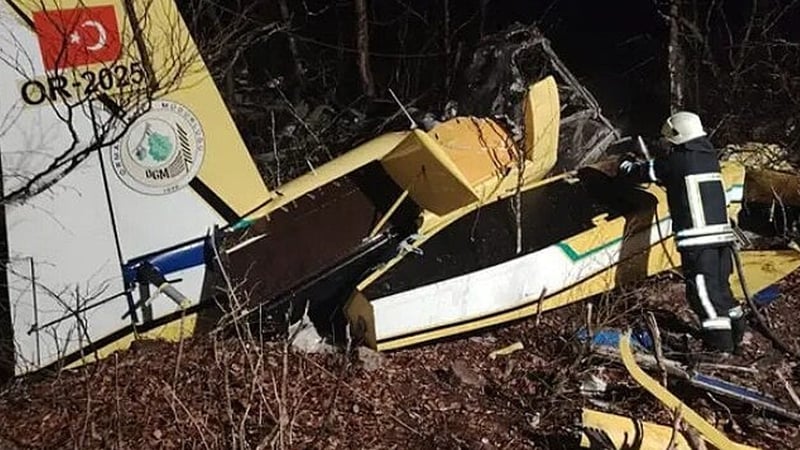 Orman Genel Müdürlüğü'ne ait kaybolan uçakla ilgili acı haber! Pilot şehit oldu