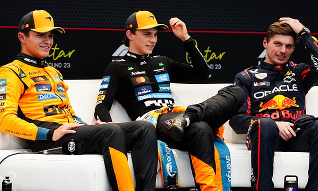 Oscar Piastri takes pole for Qatar GP after cashing in on jitterbug Lando Norris' mistake ahead of penultimate race in title tussle