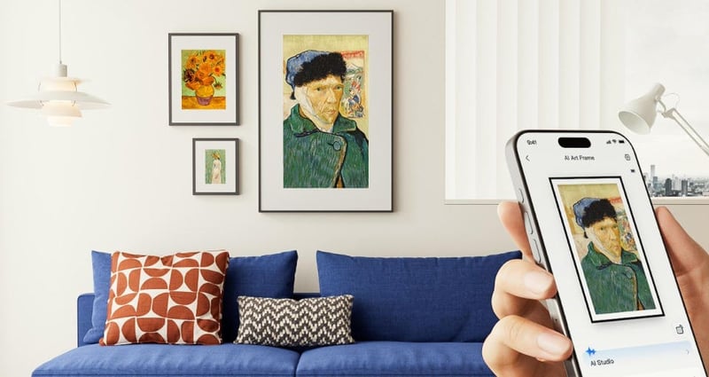 SwitchBot’s AI Art Frame Boasts A Two Year Battery Life And Is On Sale Now