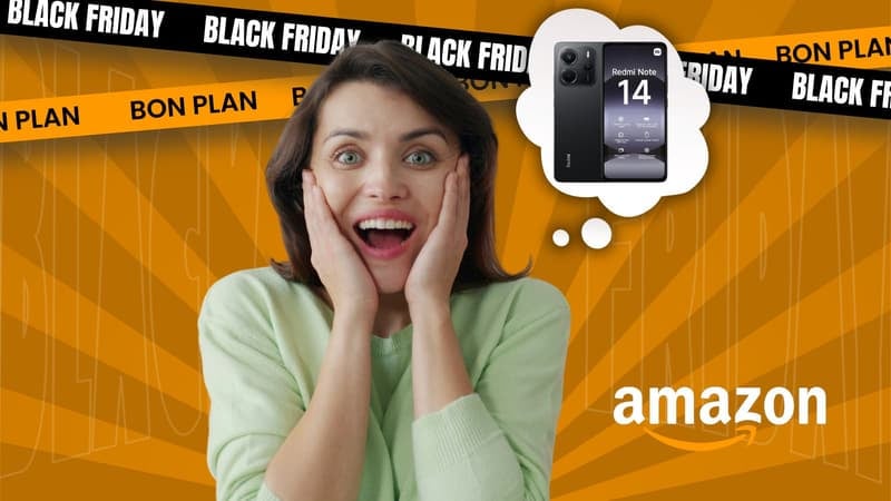 Plus besoin d'erreur de prix sur ce Xiaomi Redmi Note 14 : le Black Friday Amazon est là