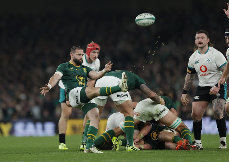 EN DIRECT - Irlande-Afrique du Sud : réduits à 14, les Irlandais matraqués par d’intraitables Boks